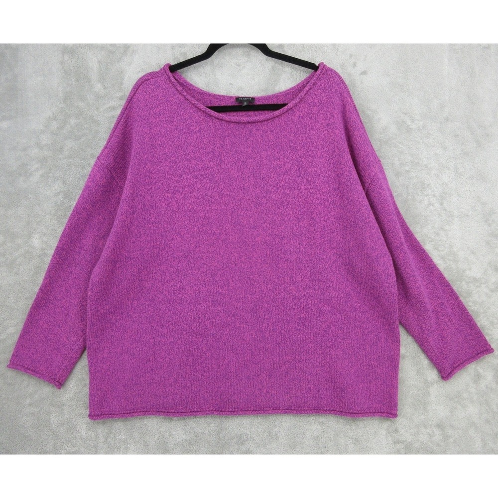 Talbots Sweater Womens 2X Boat Neck Pullover Boxy Relaxed Slouchy Casual Knit